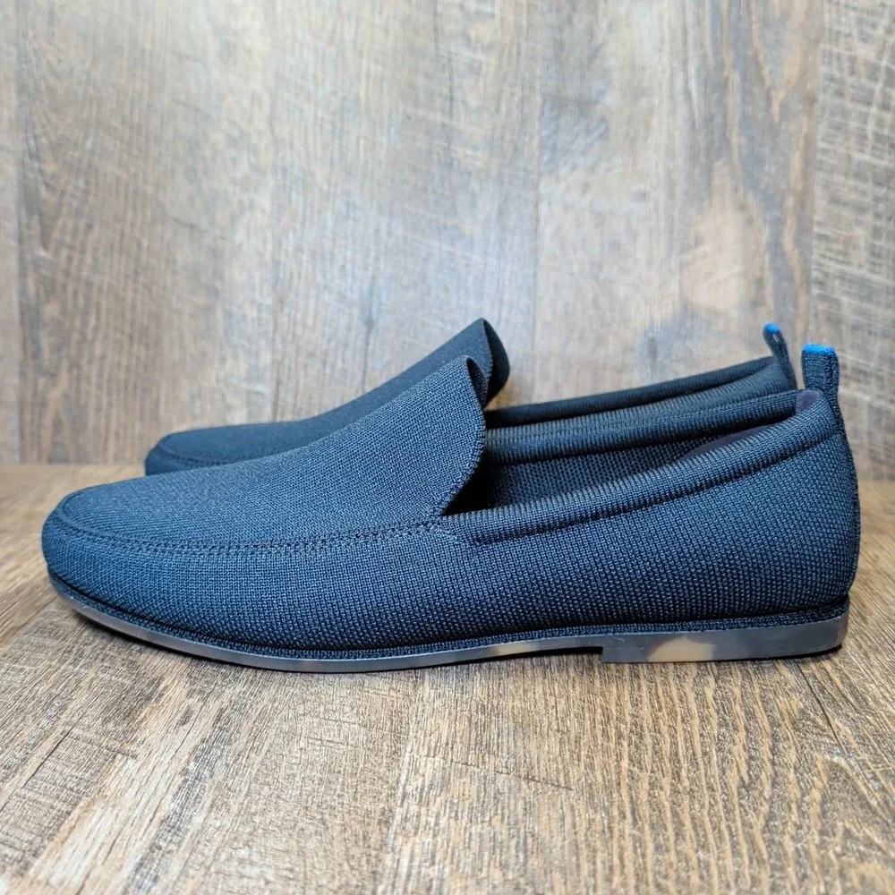 Men's Navy Slip-On Loafers